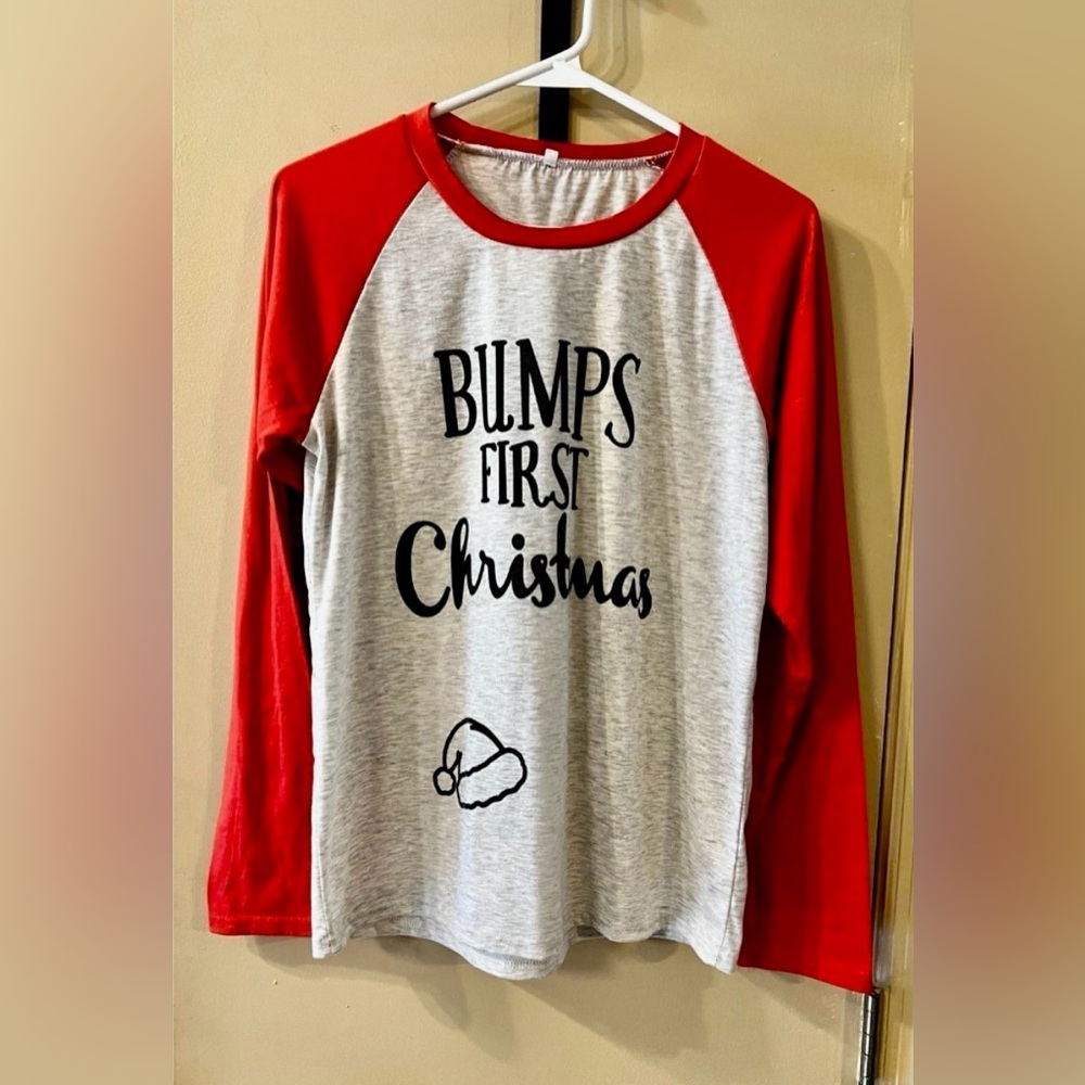 Next Level Maternity Holiday Shirt